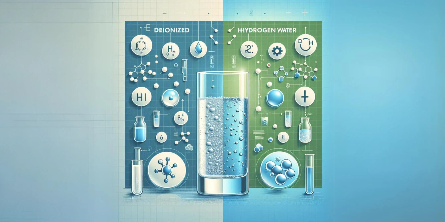 Deionized Water vs Hydrogen Water