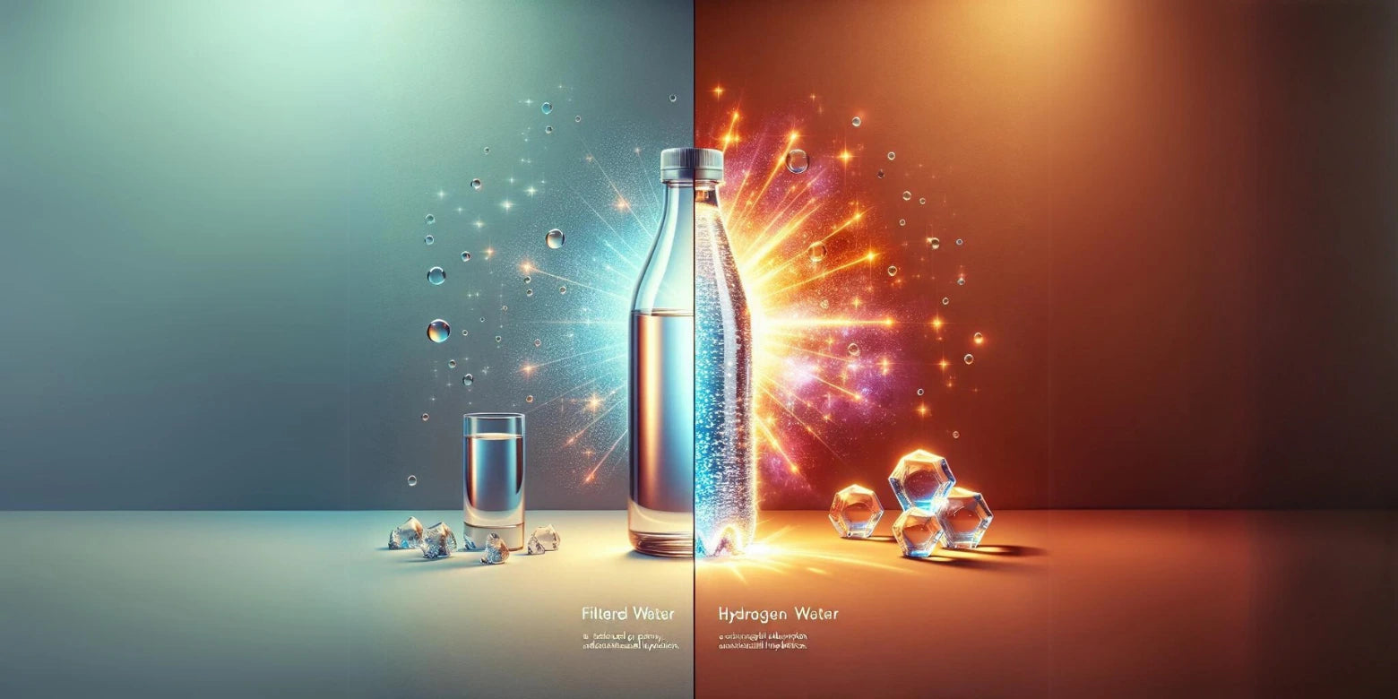 Filtered Water vs Hydrogen Water