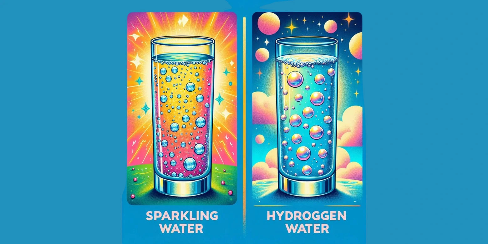 Sparkling Water vs Hydrogen Water