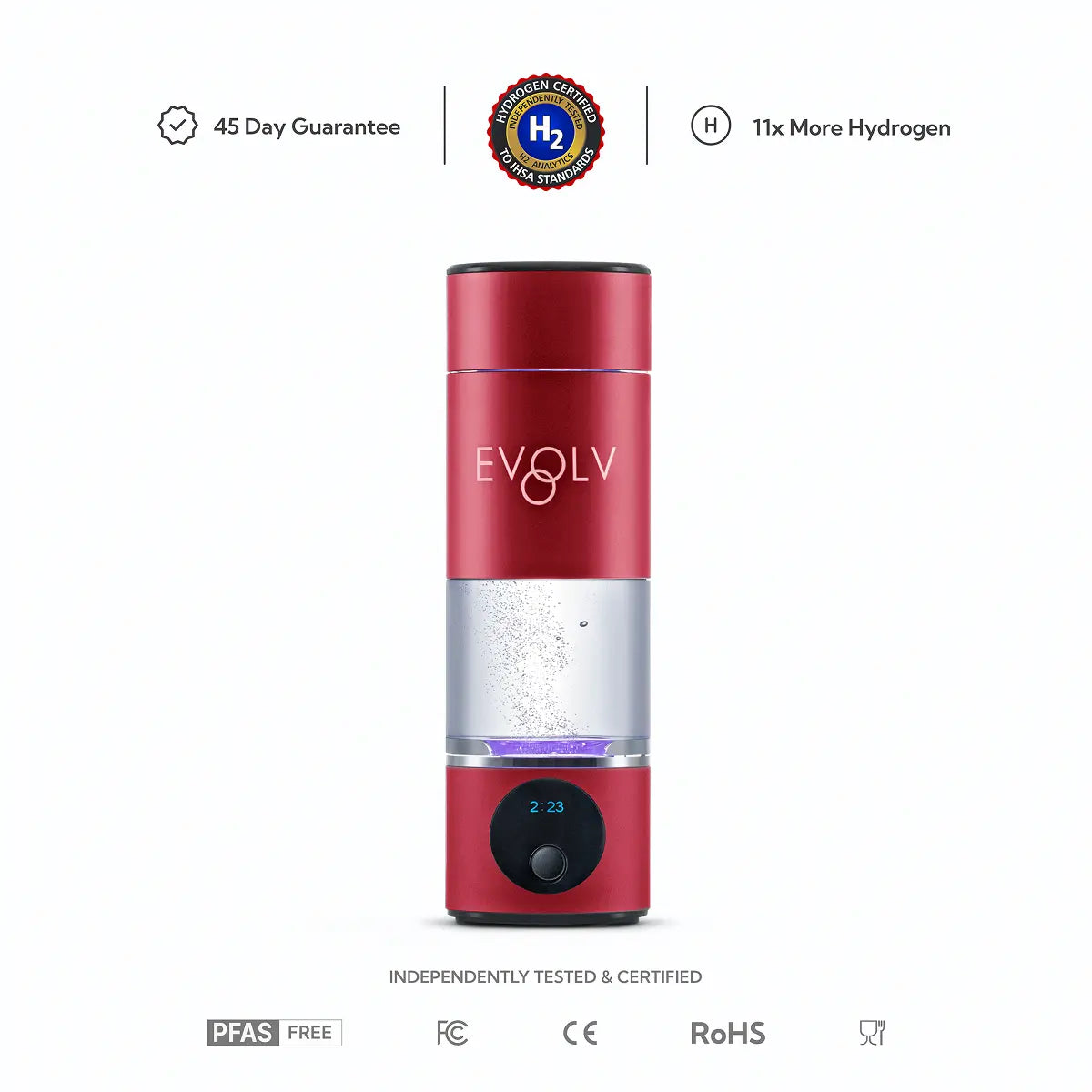 EVOLV Hydrogen Water Bottle