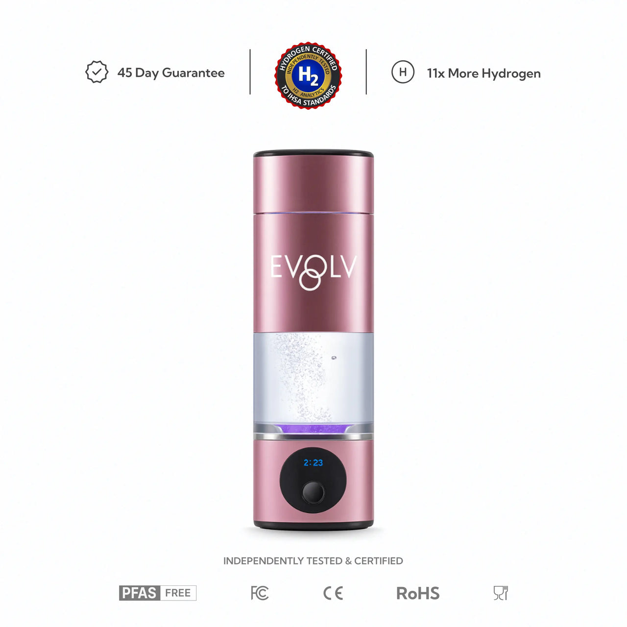 EVOLV Hydrogen Water Bottle